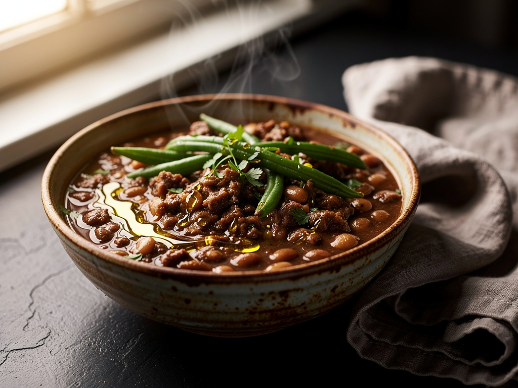 Bean Soup with Green Beans