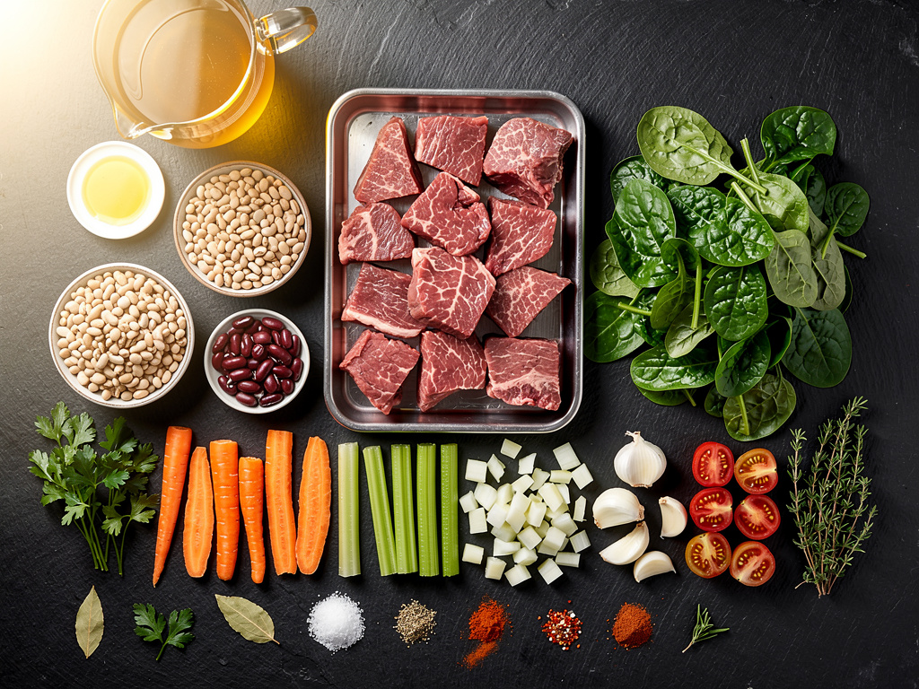 Fresh ingredients gathered and ready for this recipe.