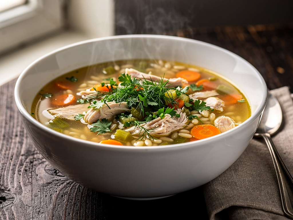Chicken Orzo Soup