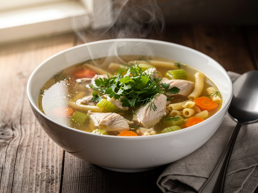 Chicken Soup with Pasta