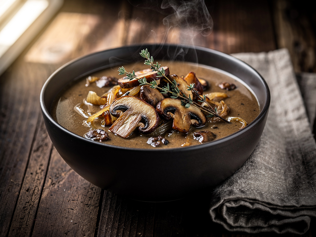 French Onion Mushroom Soup