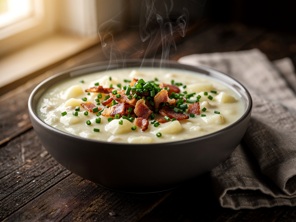 Garlic Potato Soup