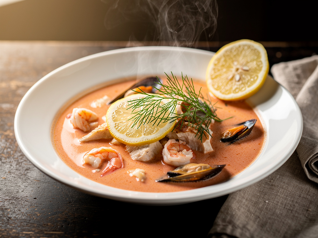 Mexican Seafood Soup (Sopa de Mariscos)