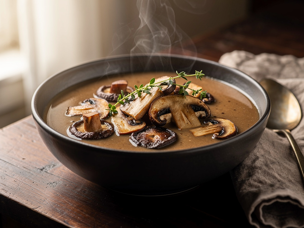Miso Mushroom Soup