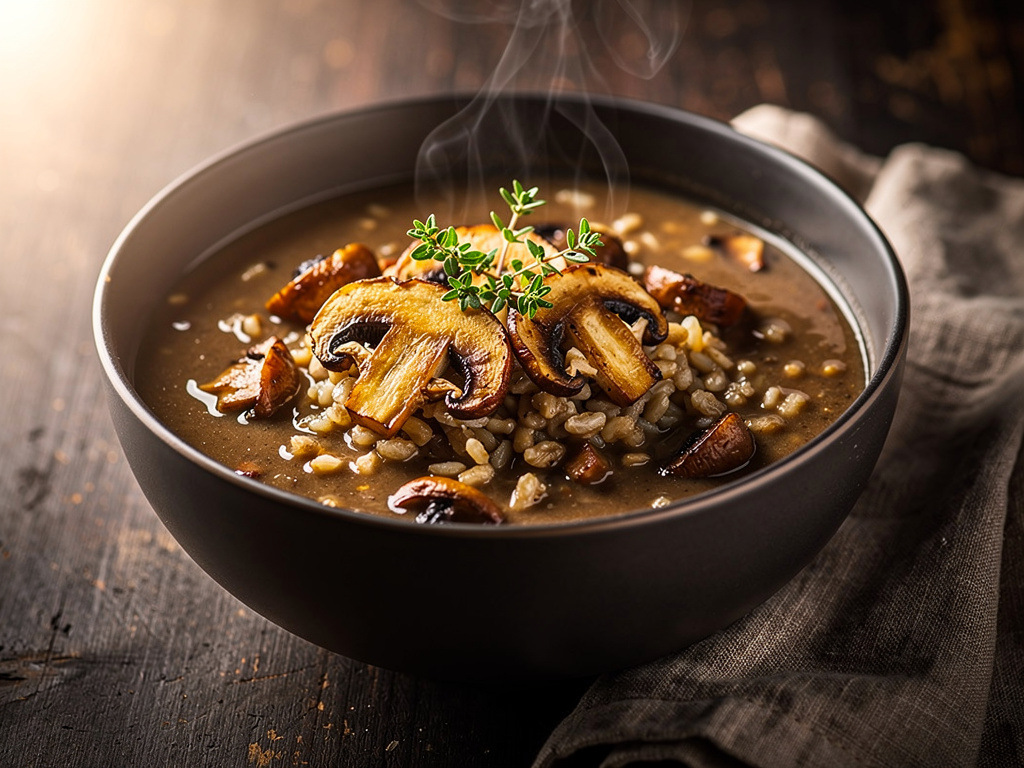 Mushroom Barley Soup