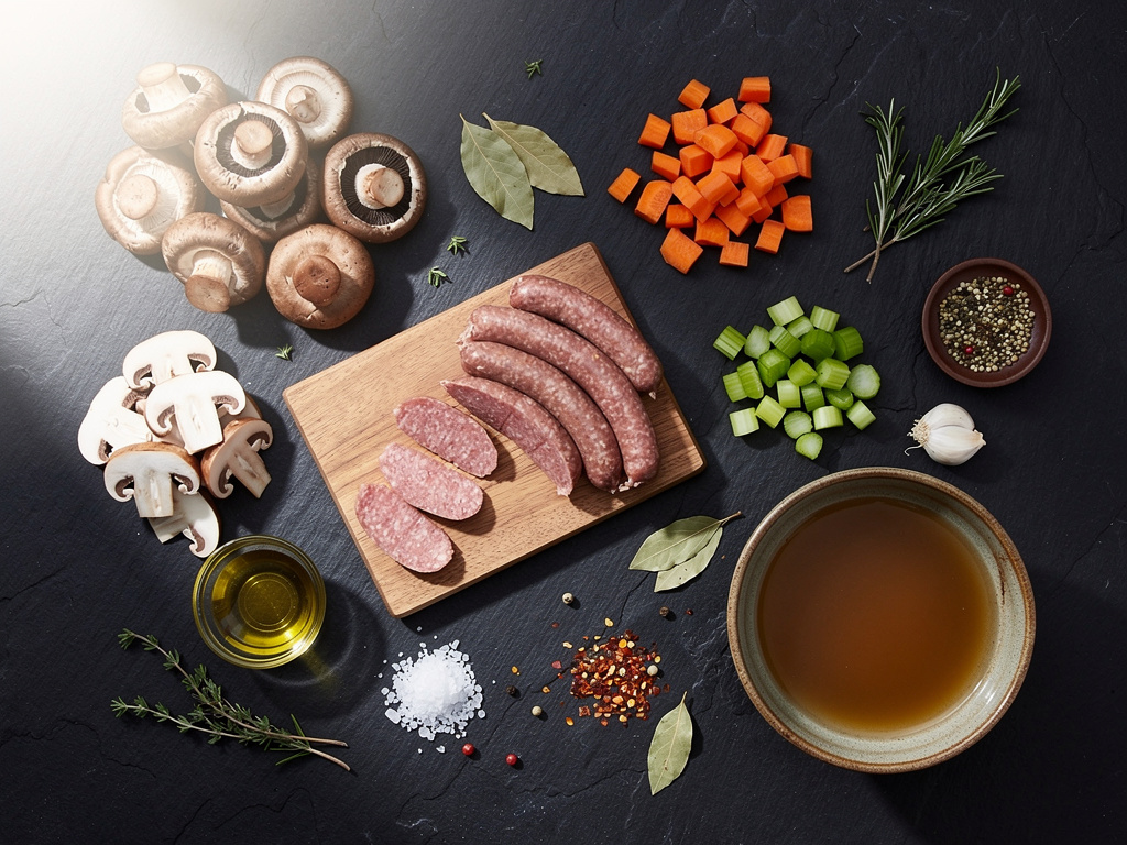 Fresh ingredients gathered and ready for this recipe.