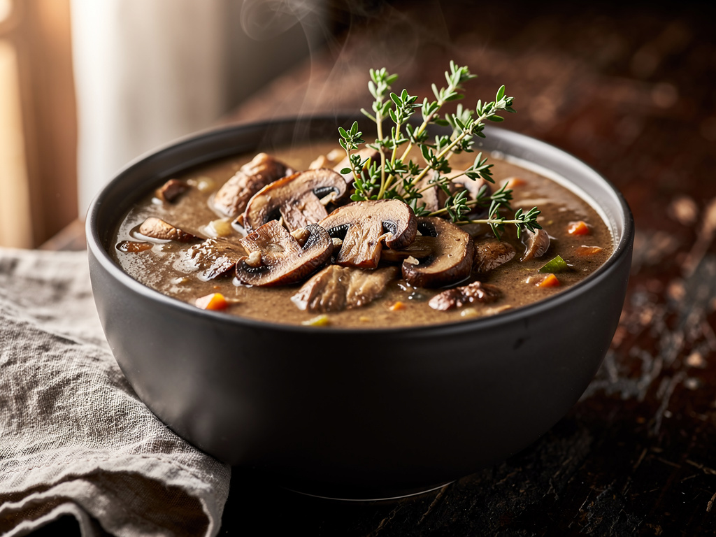 Mushroom Vegetable Soup