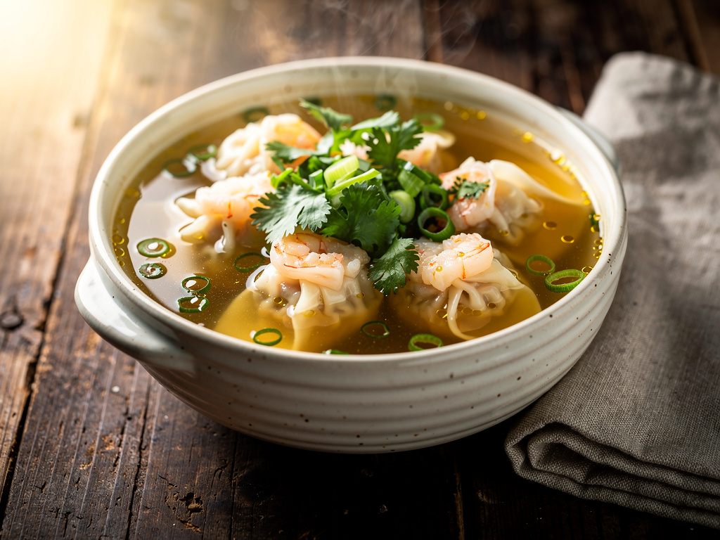 Prawn and Wonton Soup