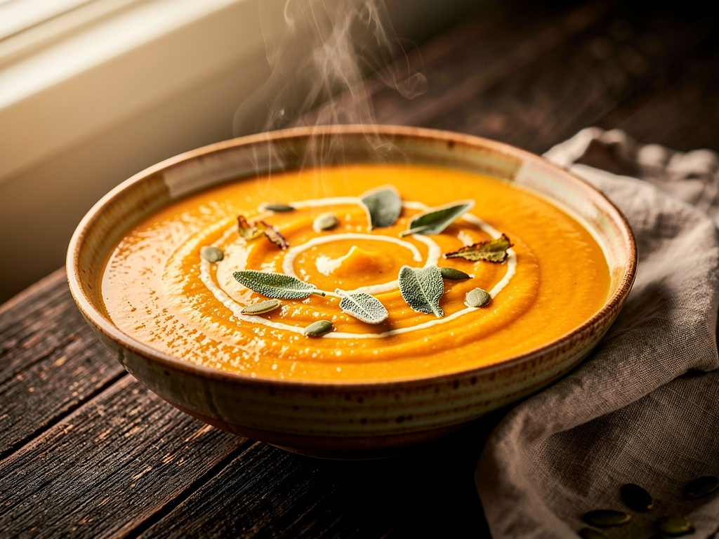 Pumpkin Sage Soup