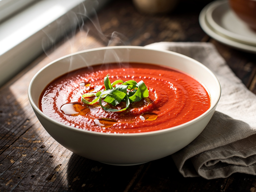 Tomato basil soup
