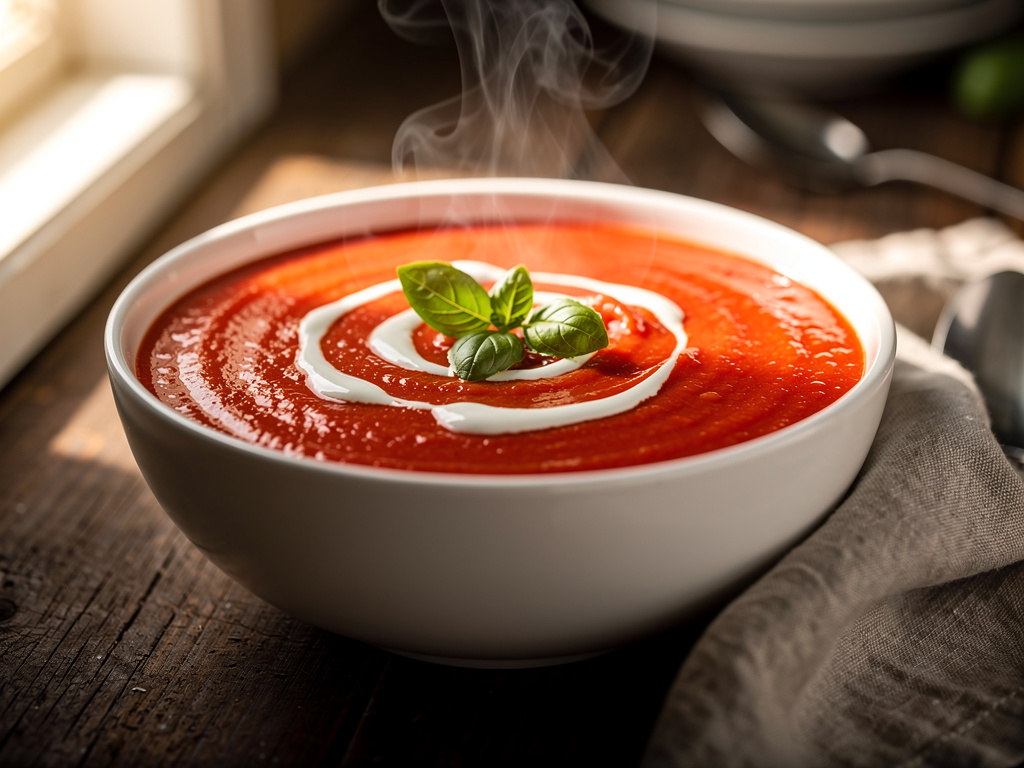 Tomato Eggplant Soup
