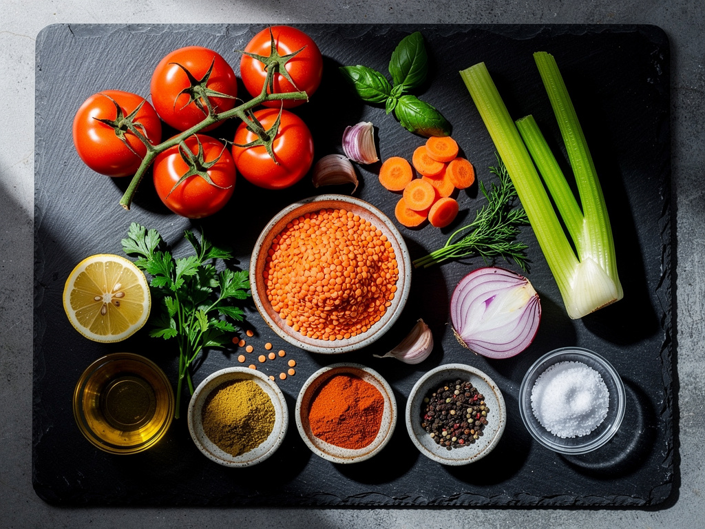 Fresh ingredients gathered and ready for this recipe.