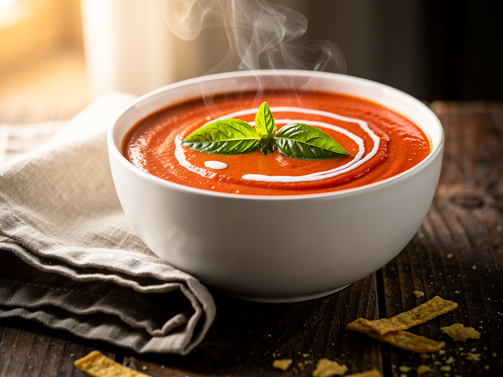 Tomato Tortilla Soup