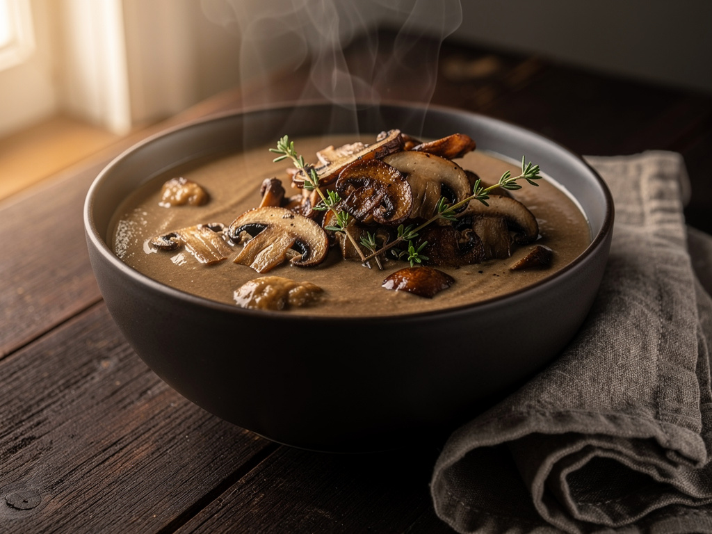 Vegan Mushroom Soup